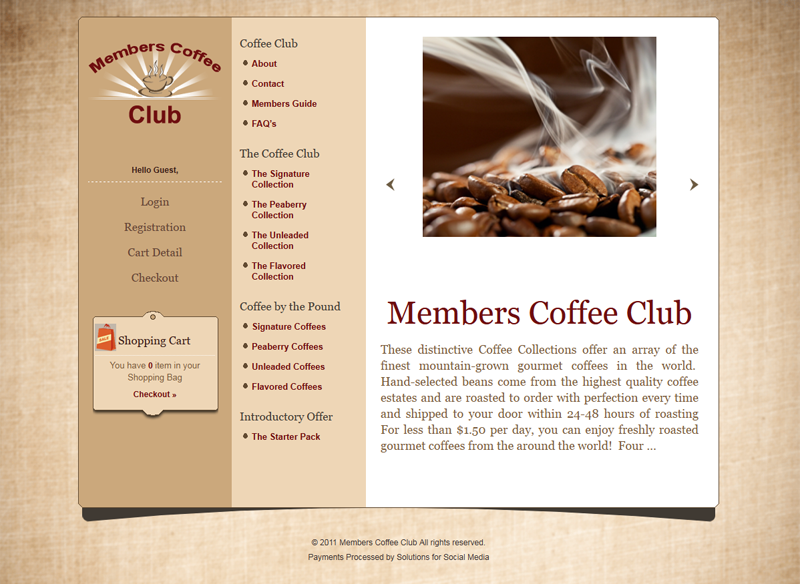 Members Coffee Club